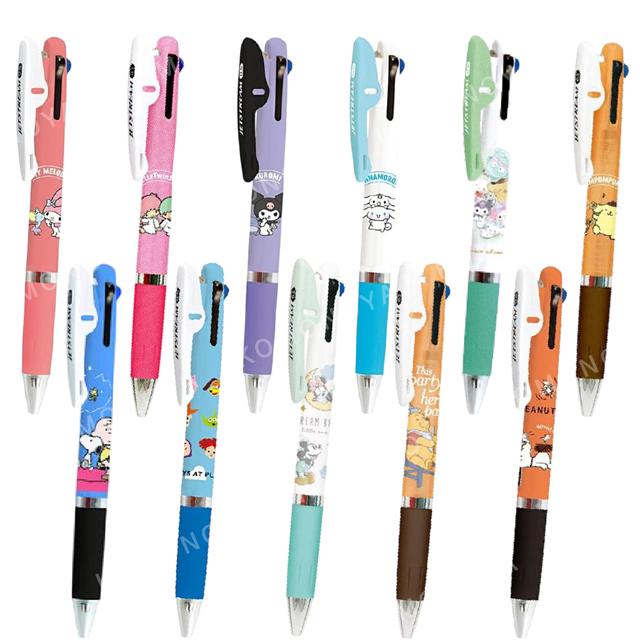 小禮堂 Sanrio 三麗鷗 迪士尼 Jetstream 三色筆 0.5mm (好友款) 美樂蒂 酷洛米