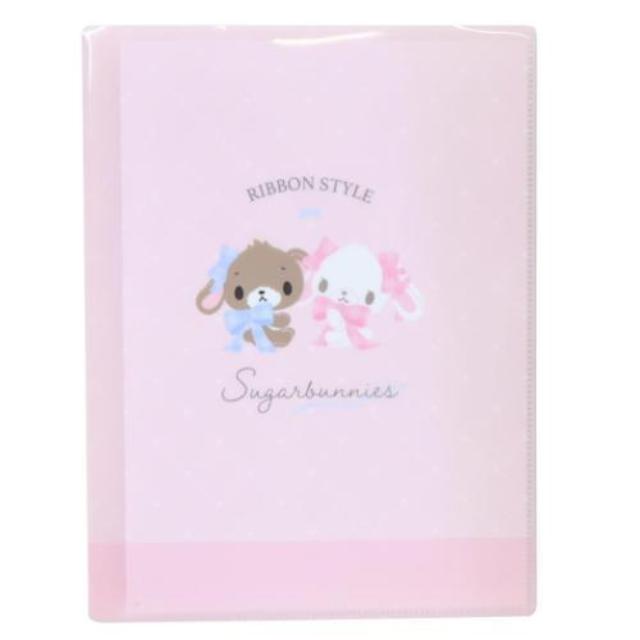 小禮堂 Sanrio 三麗鷗 蜜糖邦尼 A4 多功能資料夾 10頁 (蝴蝶結款)