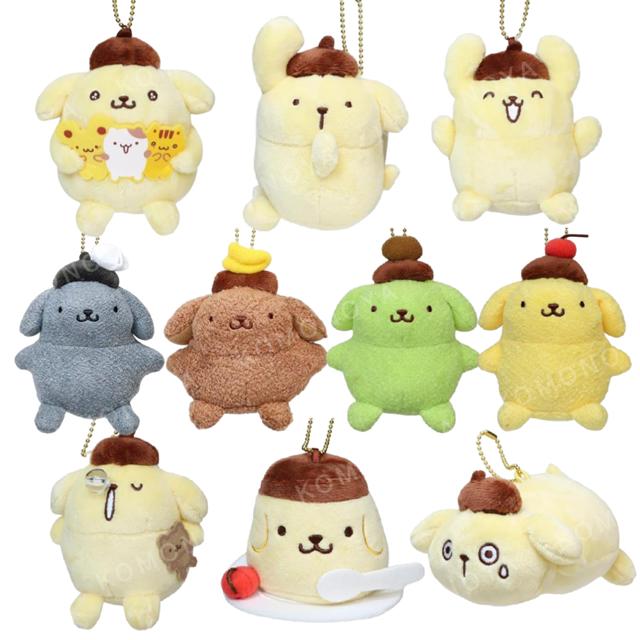 小禮堂 Sanrio 三麗鷗 布丁狗 絨毛玩偶吊飾