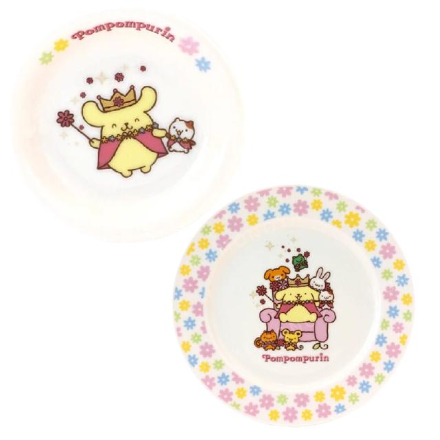 小禮堂 Sanrio 三麗鷗 布丁狗 陶瓷圓盤 19.5cm (30週年系列)