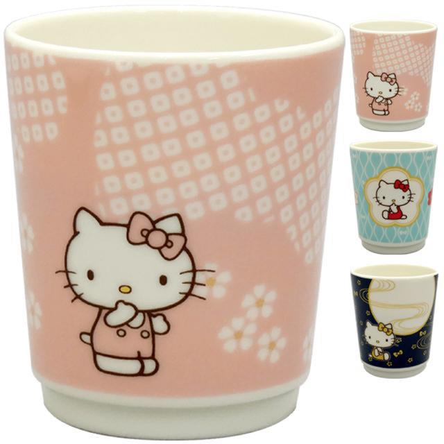 小禮堂 Sanrio 三麗鷗 Hello Kitty 陶瓷茶杯 240ml (梅/月/櫻款)