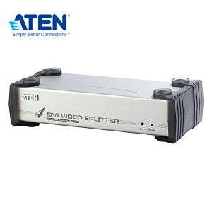 【預購】ATEN VS164 4埠DVI影音分配器