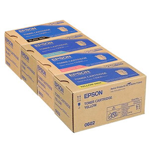 EPSON 四色一組原廠高容碳粉匣 S050602 S050603 S050604 S050605 適用 AcuLaser C9300N