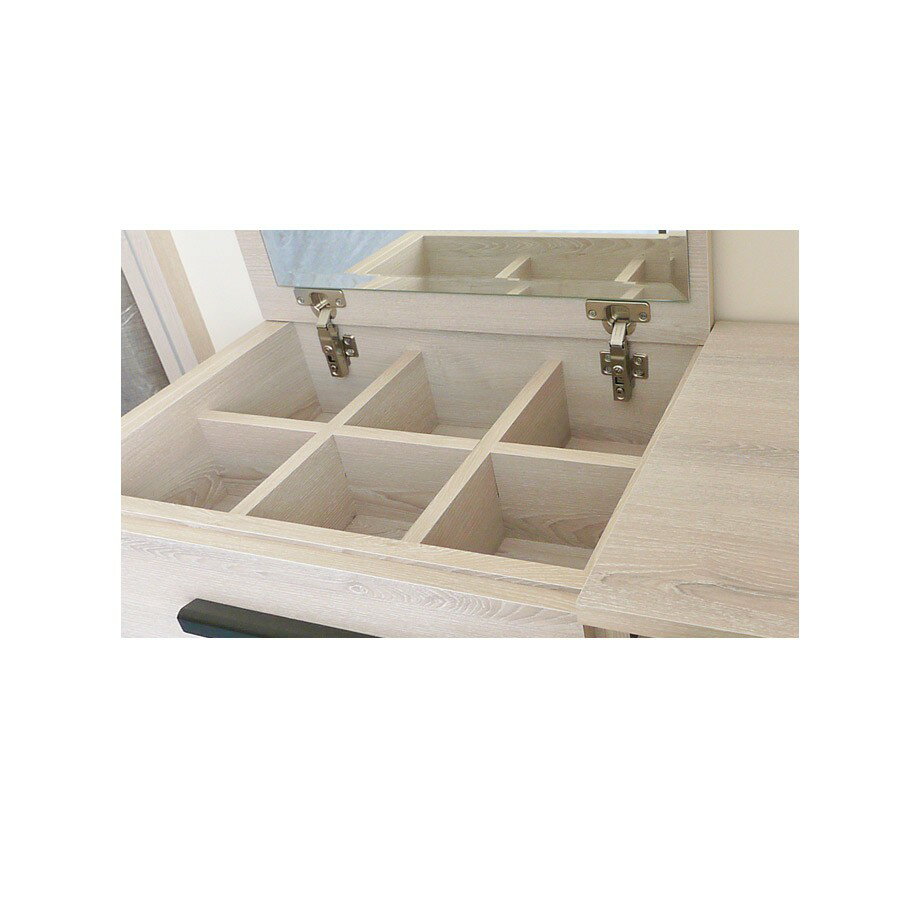 工業風2.7尺掀鏡台化妝桌梳妝桌掀鏡梳妝台【163A11603】Leader傢居館163-D607+D608椅 6