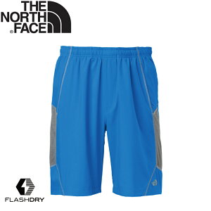 【The North Face 男款 FLASHDRY 9吋短褲 藍/灰】 0A2RGS/休閒褲