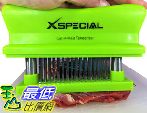 [106美國直購] 嫩肉器 Kitchen Just-4-Meat Tenderizer Tool (Try It Now! Taste The Tenderness) By X-Special