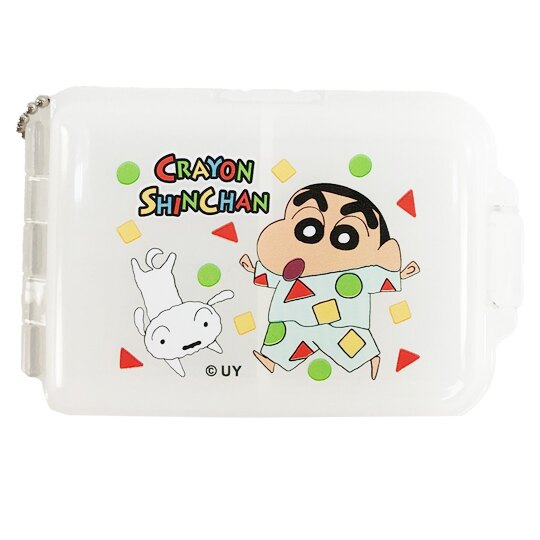 【震撼精品百貨】蠟筆小新 Crayon Shin-chan~蠟筆小新多功能萬用盒-白*26100