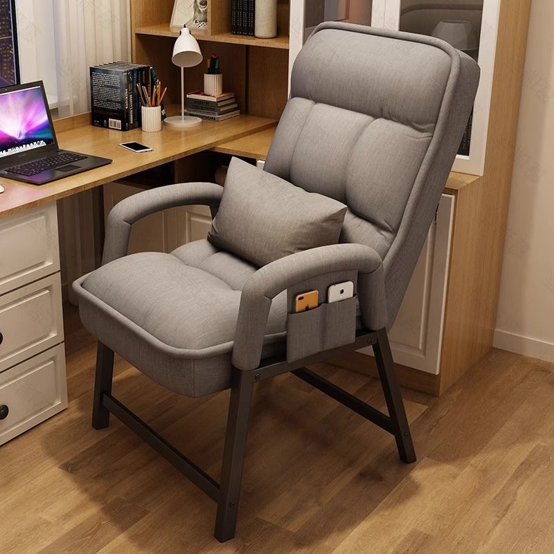 電腦椅家用舒適大學生宿舍懶人沙發椅靠背學習椅子辦公椅電競座椅