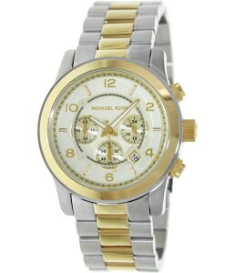 『Marc Jacobs旗艦店』美國代購 Michael Kors 簡約休閒石英錶指針式三眼計時腕錶