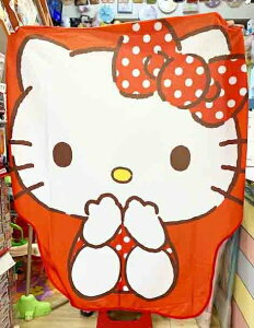 【震撼精品百貨】Hello Kitty 凱蒂貓 三麗鷗 kitty 日本毛毯&被子(紅點點)*22481 震撼日式精品百貨