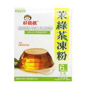好媽媽 茉綠茶凍粉 105g(6人份)/盒【康鄰超市】
