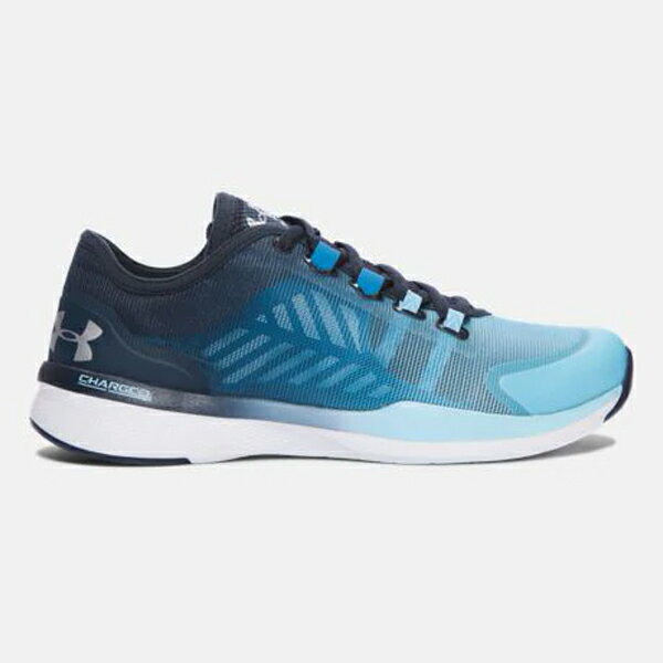 UNDER ARMOUR UA Charged Push 3 女鞋 訓練 輕量 透氣 緩震 藍【運動世界】1285796-183【APP限定 | 單筆滿799元結帳輸入序號『GT-MEN1906』再折70元】