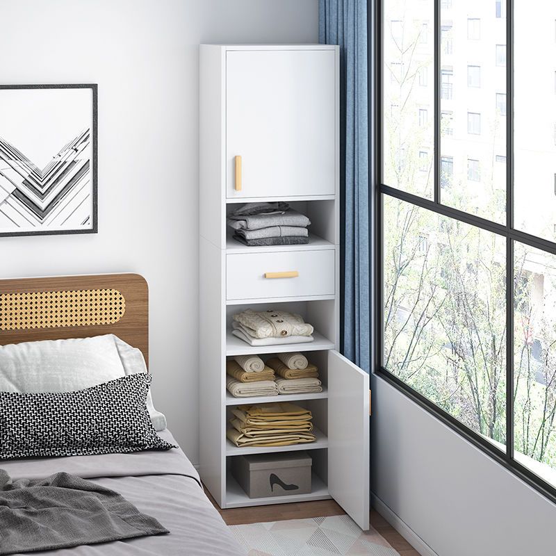 收納櫃子簡易出租房家用臥室現代簡約小型宿舍組裝布衣櫥儲物衣櫃