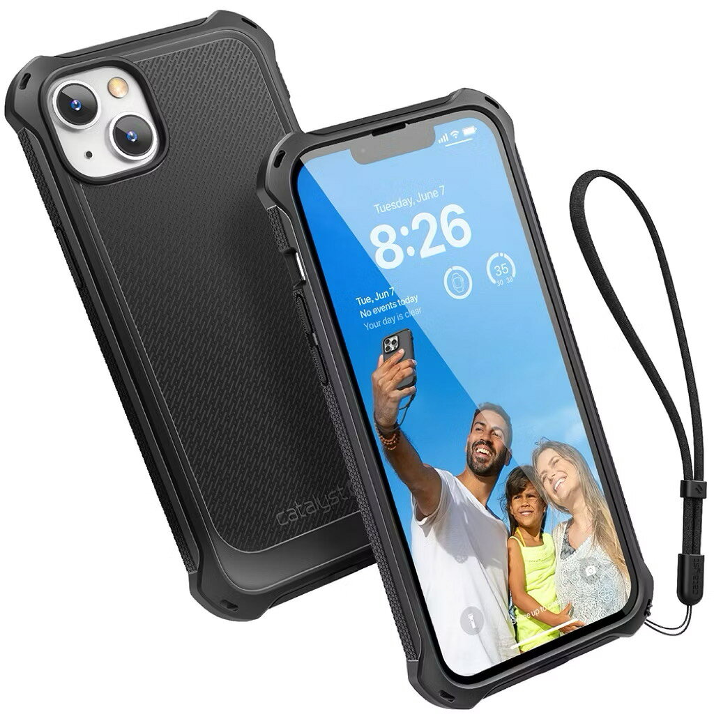 CATALYST iPhone 16e /14 /14 Plus MagSafe防滑防摔保護殼 -黑