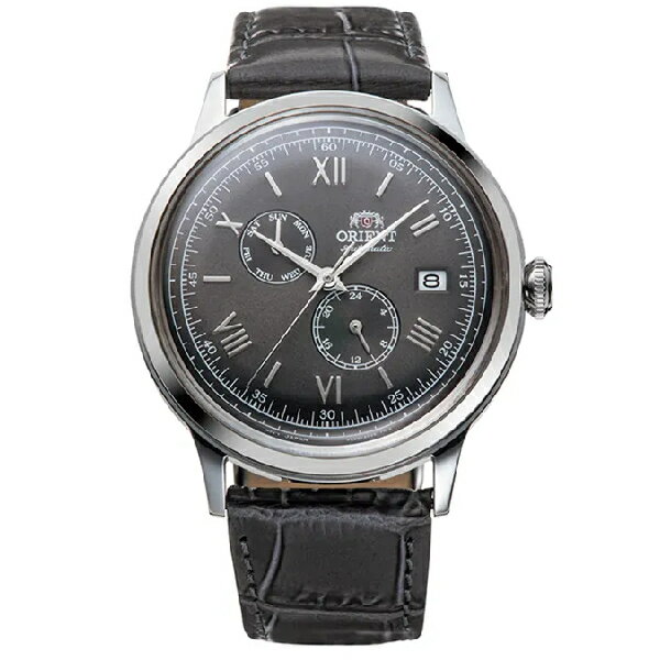 Orient 東方錶 RA-AK0704N Multi-Eyes 系列 星期+日期+24H 顯示機械錶 / 黑色 40.5 mm｜樂天全館特惠中★指定刷卡回饋10%