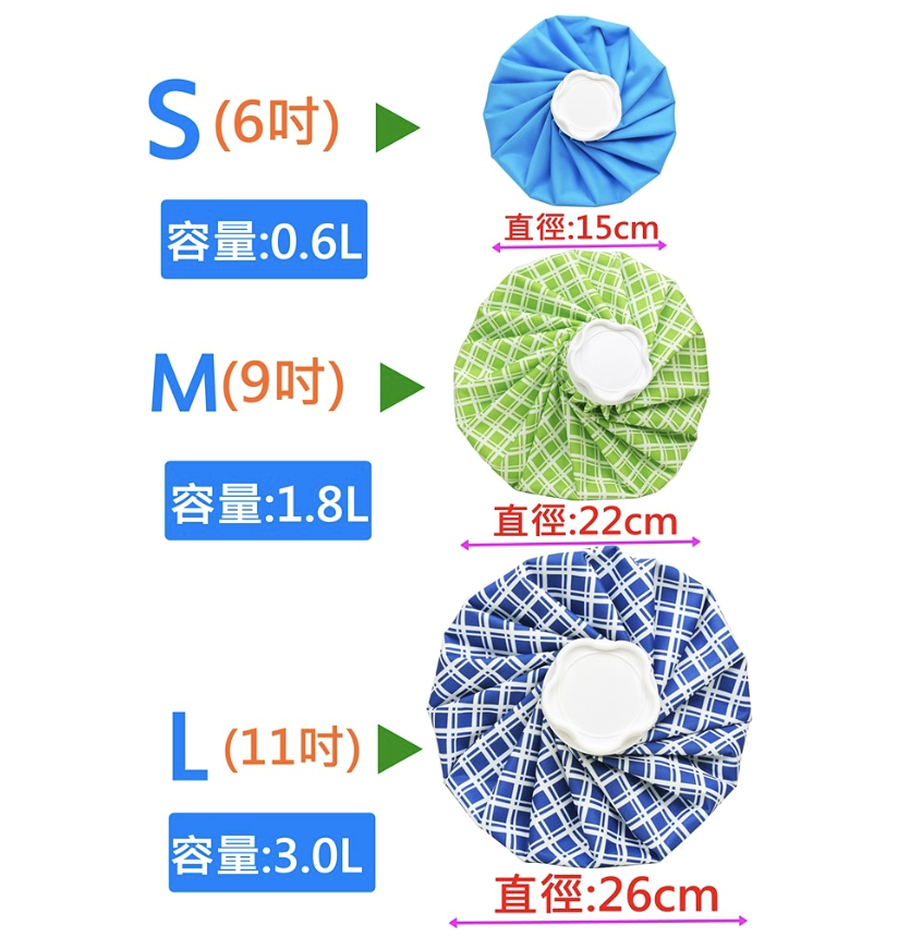 可立敷 冷熱兩用敷袋 S/M/L 熱水袋/冰水袋【立得藥局】 2