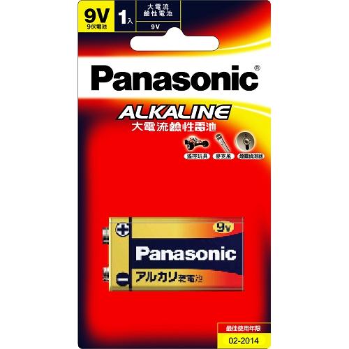 國際牌 鹼性電池9V 1入【愛買】