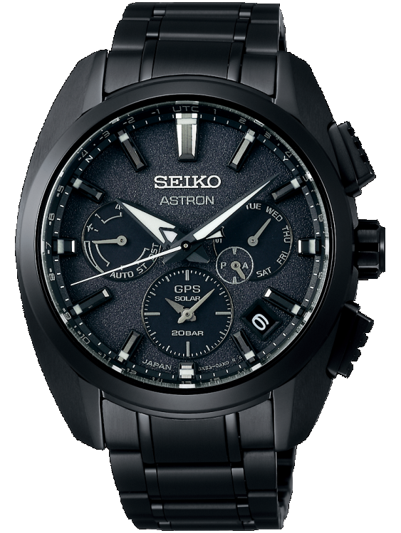 SEIKO 精工錶-黑牌款-Astron 鈦金屬太陽能GPS衛星定位手錶 5X53-0AV0SD(SSH069J1)-42mm-黑面鈦帶【刷卡回饋 分期0利率】【APP下單4%點數回饋】