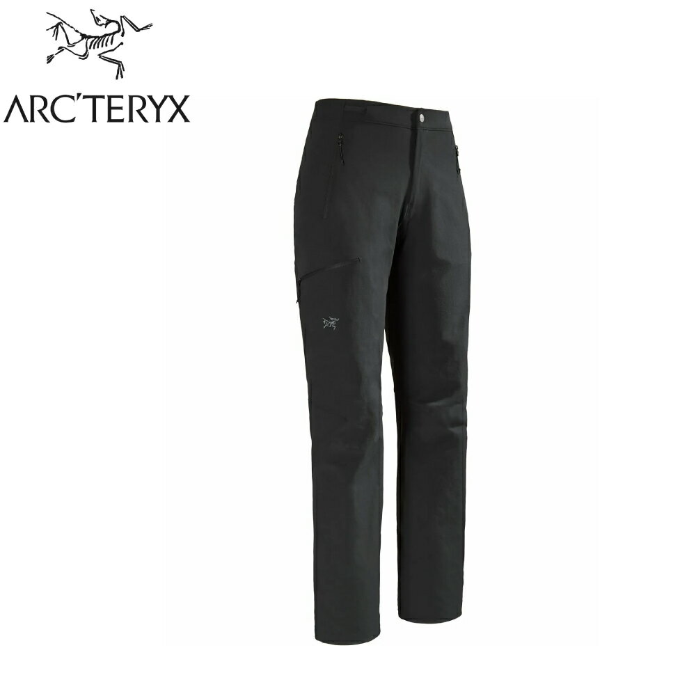 【ARC'TERYX 始祖鳥 女 Gamma 軟殼長褲《黑》】X000007687/登山/露營/休閒長褲/機能長褲