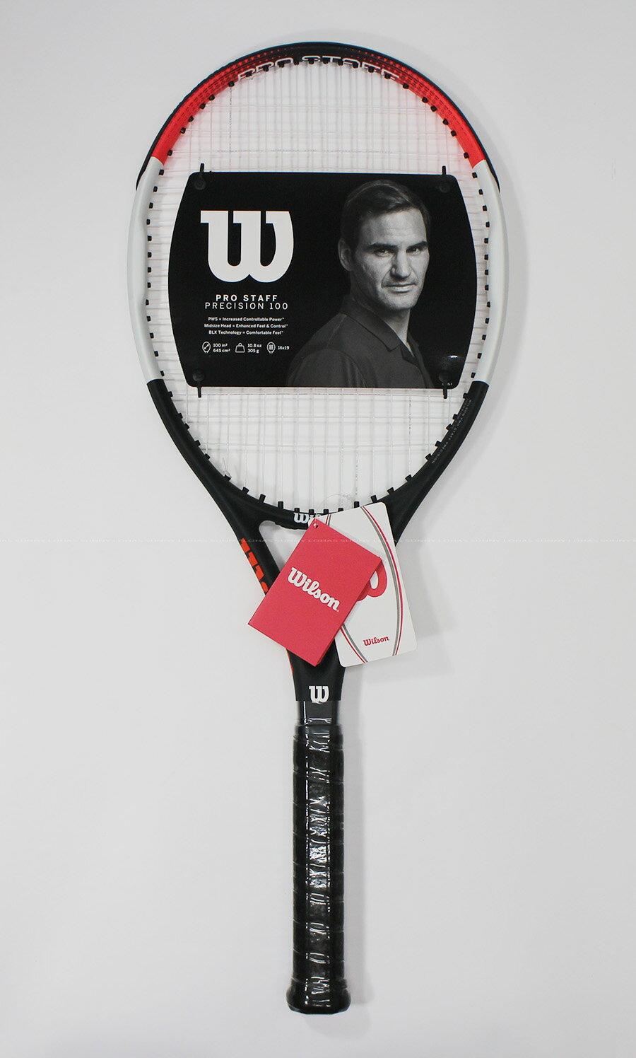 WILSON PRO STAFF PRECISION 100 拍框 專業級石墨纖維 網球拍 WR080110U2