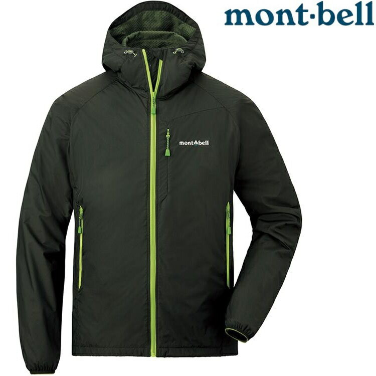 特價 Mont-Bell Light Shell Parka 男款 風衣外套/連帽風衣夾克 1106645 BKOV 深橄綠