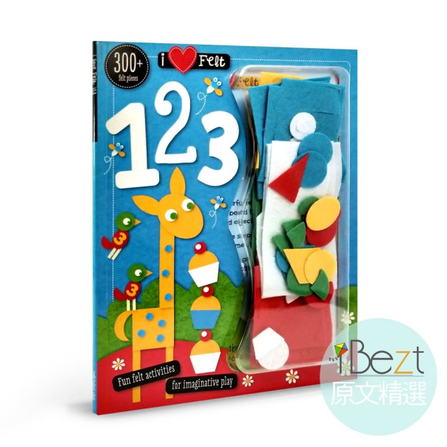 I Love Felt 123/氈粘布 | 手工 | 操作 | 遊戲 | 學習 | 自然