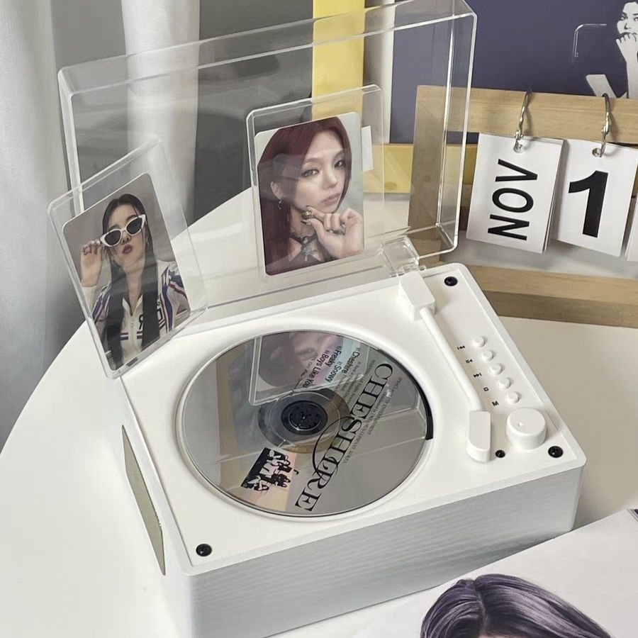 正版高音質CD機音樂專輯音箱播放器cd黑膠專輯播放器生日禮物【北歐家居生活】