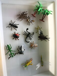 大號軟膠仿真昆蟲玩具模型爬行螞蟻蝎子蜘蛛鱷魚蛇魚嚇人兒童套裝