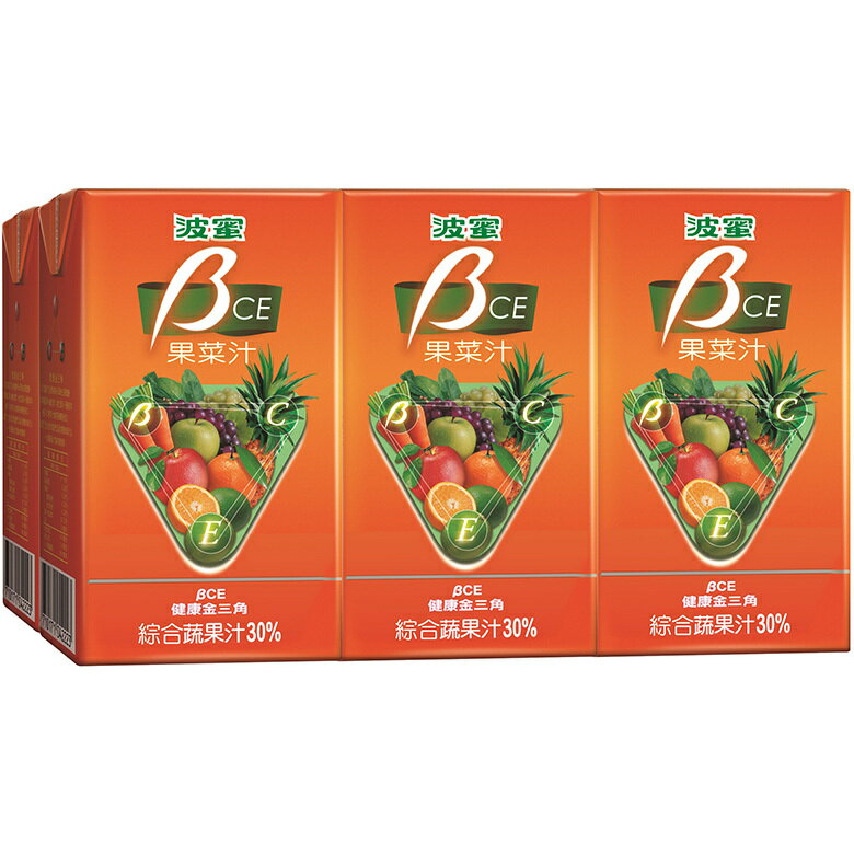 波蜜 果菜汁BCE(250ml*6包/組) [大買家]
