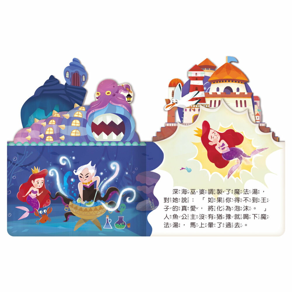 媽媽買 房子童話書 立體屋厚紙板書 球球館 幼兒童話故事書 兒童讀物 繪本 童書 入門閱讀 台灣現貨 7