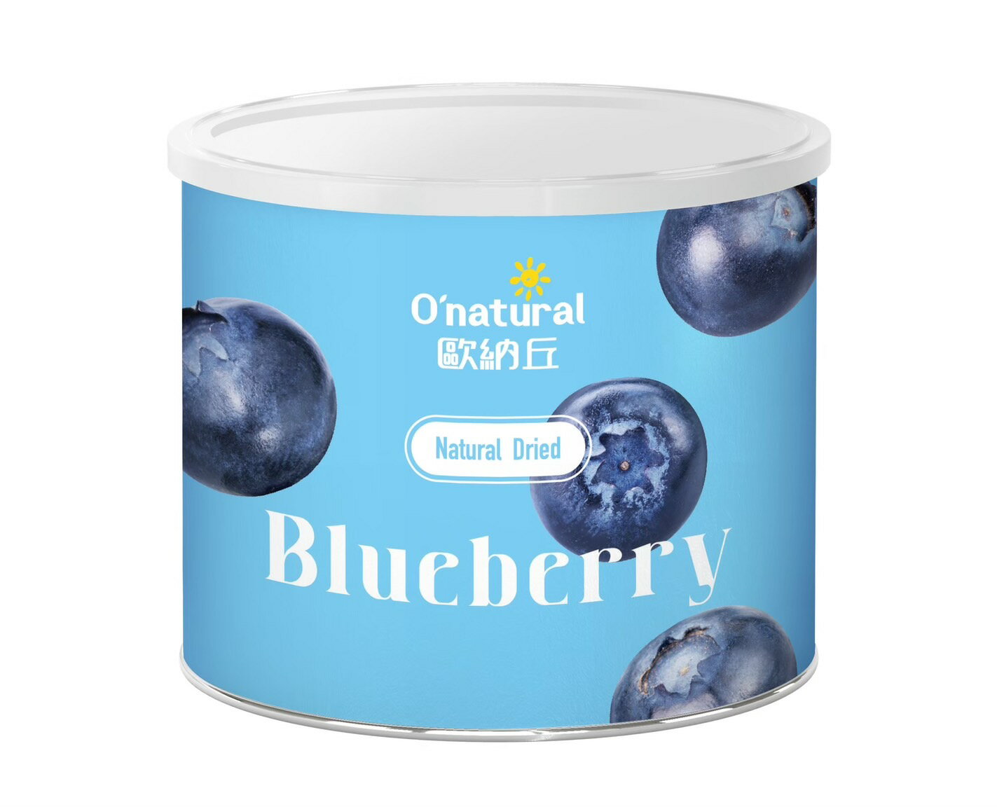 歐納丘晶鑽藍莓乾 210g