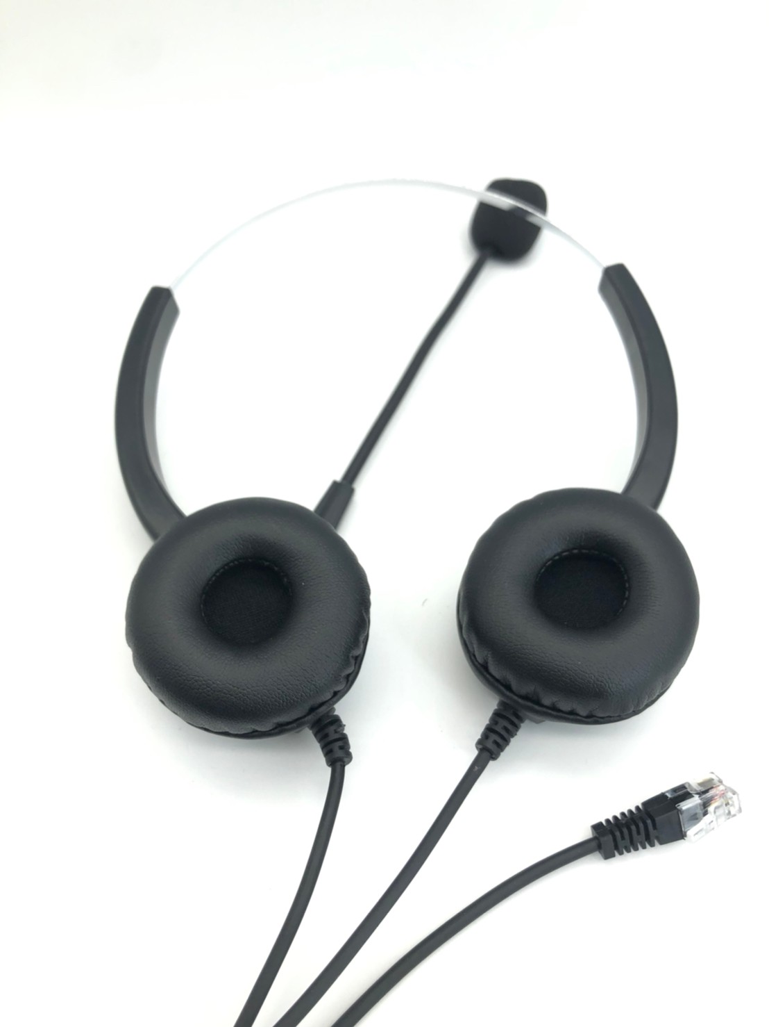 雙耳1100 日本岩通IWATSU IXMKT電話機專用頭戴式電話耳機麥克風 水晶頭電話耳機麥克風
