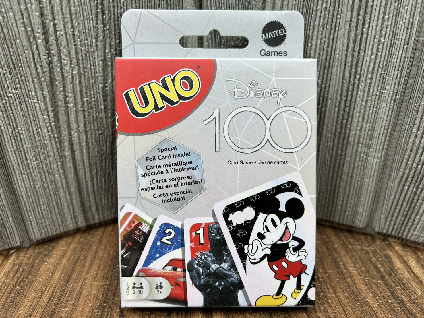 【桌遊侍】 UNO迪士尼百年慶典《免運》實體店面快速出貨 UNO.烏諾.家庭桌遊.經典遊戲.Disney.美泰兒.米奇