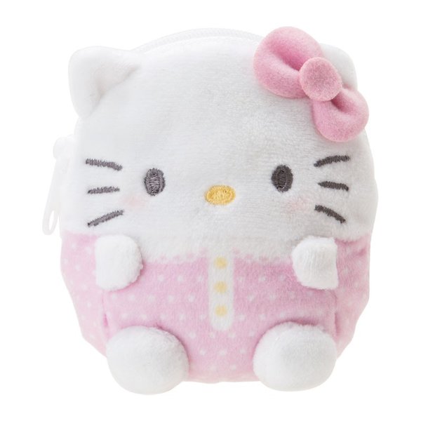 大賀屋 日貨 Hello kitty 小錢包 收納包 錢包 零錢包 凱蒂貓 三麗鷗 Sanrio 正版授權 J00040049
