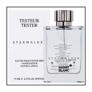 MONTBLANC 萬寶龍 Starwalker 星際旅者 男性淡香水 (無蓋) Tester 75ML ❁香舍❁ 母親節好禮