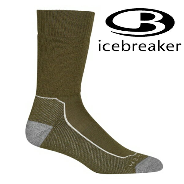 《台南悠活運動家》Icebreaker IB105101-282-S 男 中筒中毛圈健行襪 登山健行適用
