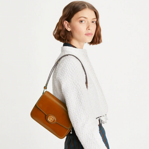 Tory burch robinson sales convertible shoulder bag