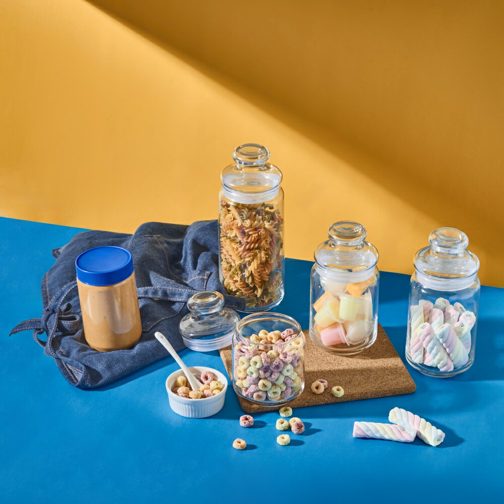 Ocean 玻璃罐 儲物罐 保鮮罐 置物罐 收納罐 五種尺寸 325~1000ml 金益合Drink eat 2