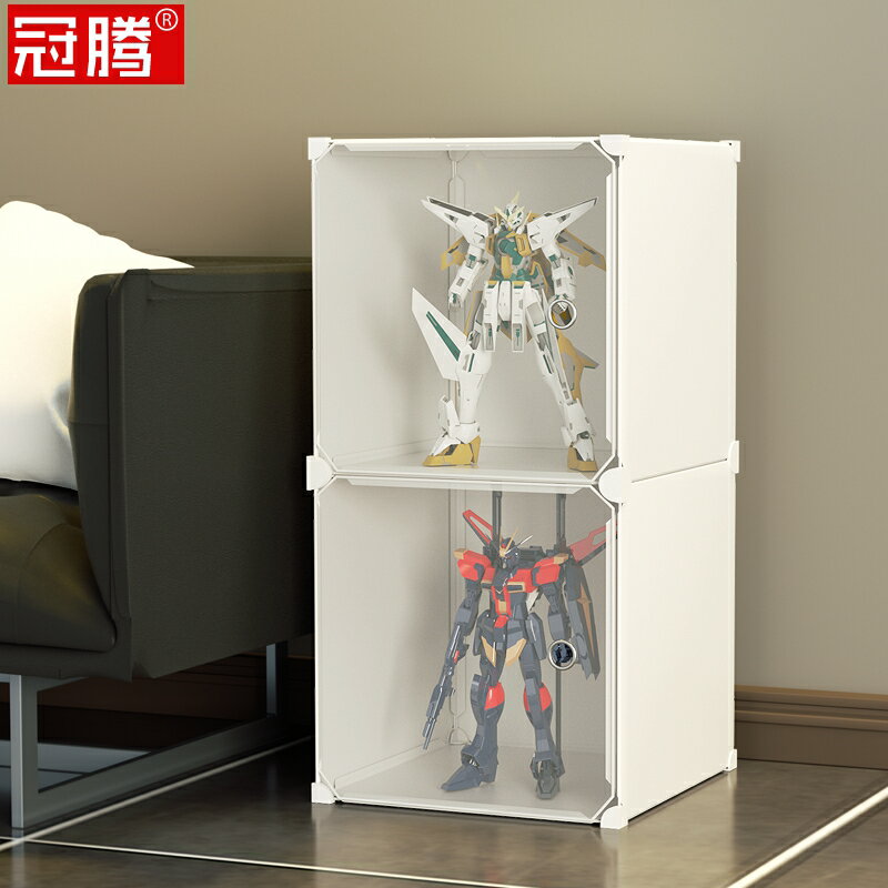 樂高玩具收納盒透明展示架公仔收納櫃小型手辦櫃子汽車模型展示櫃
