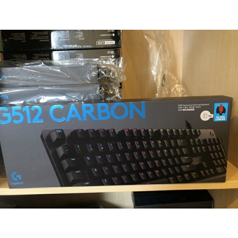 ❤️ 羅技 G512機械式遊戲鍵盤 - GX(青軸) GX線型軸 觸感軸 紅軸 茶軸