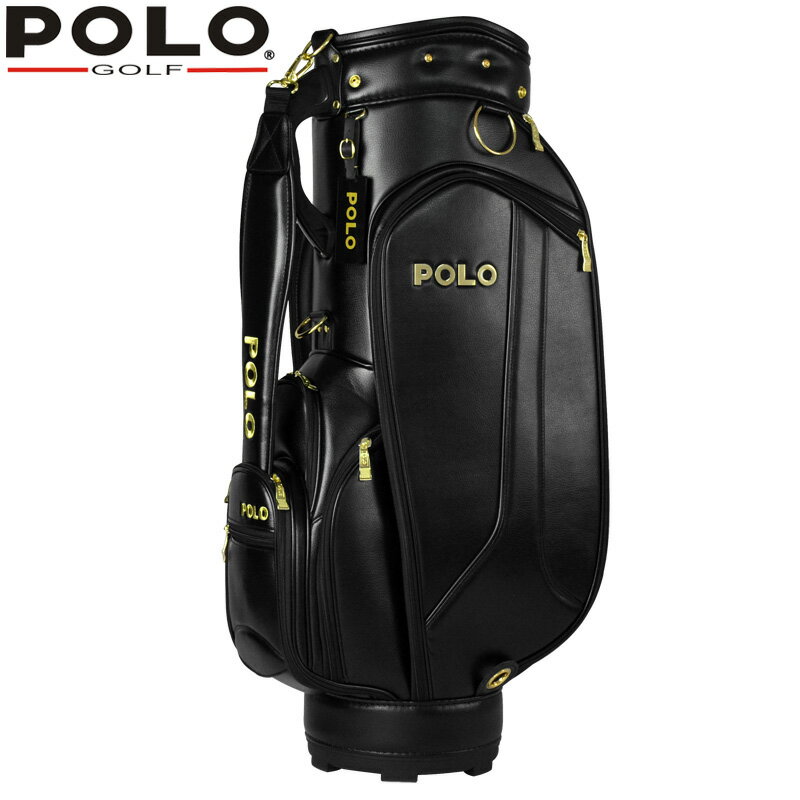 polo golf新款高爾夫球包 男士球袋 標準包 黑色球袋 球桿包