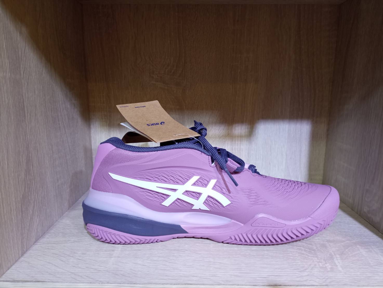 Asics Gel-Resolution X Clay women 專業紅土女網球鞋(UBE/white)