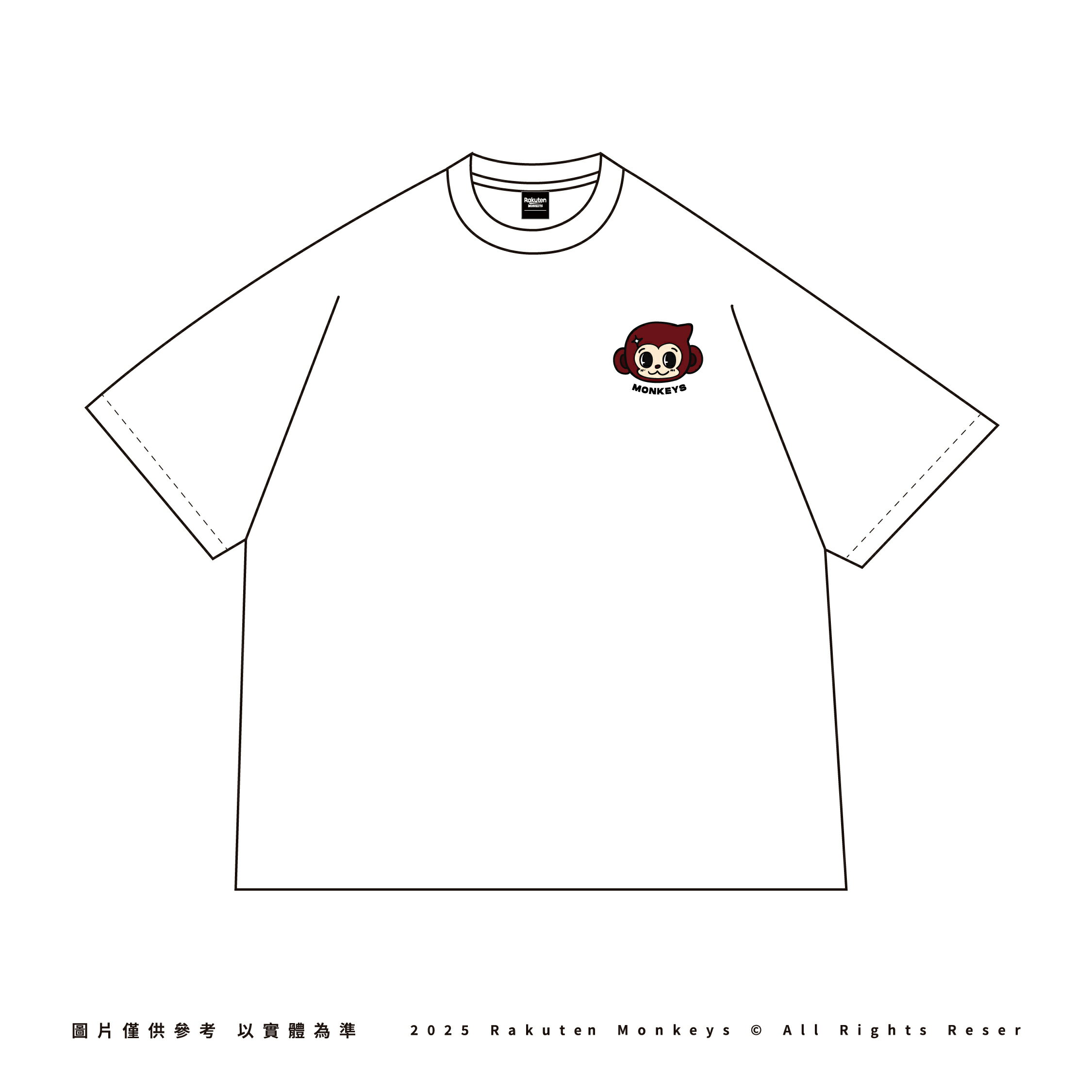 猿氣生涯首盜 紀念短T 1