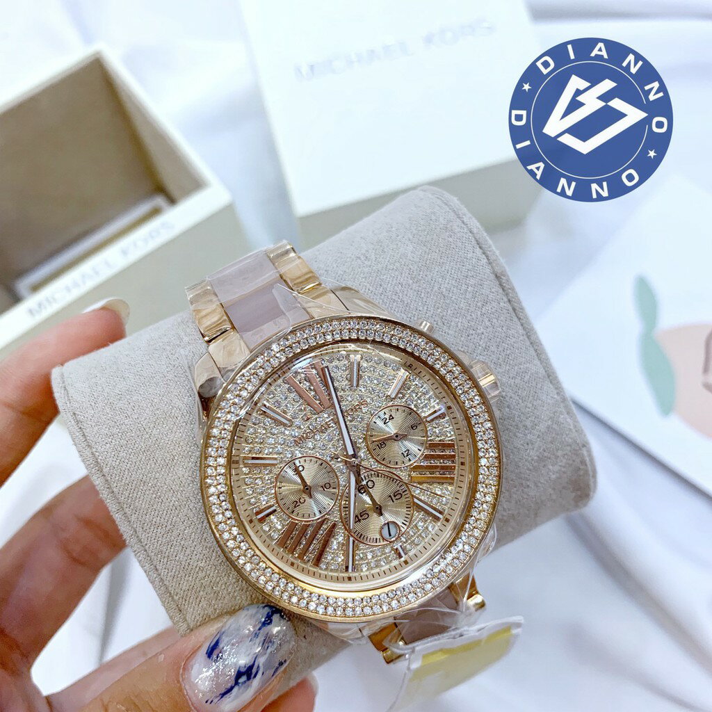 帝安諾-實體店面 Michael Kors 明星奢華腕錶 不鏽鋼錶帶 MK手錶 MK6096【APP下單享4%點數】