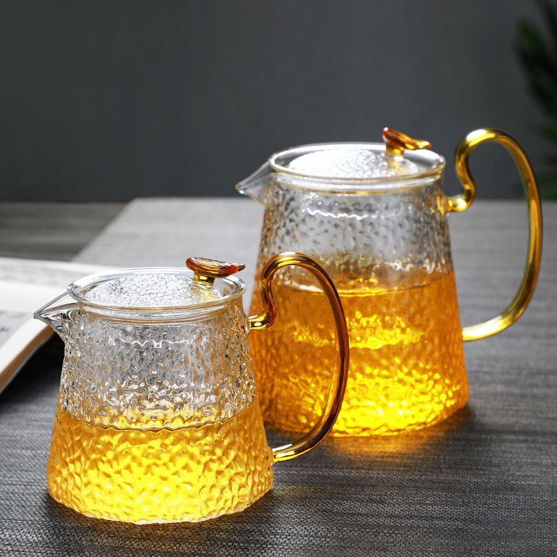玻璃茶壺電陶爐專用明火燒水壺泡茶壺單壺耐熱高溫大容量蒸茶煮茶