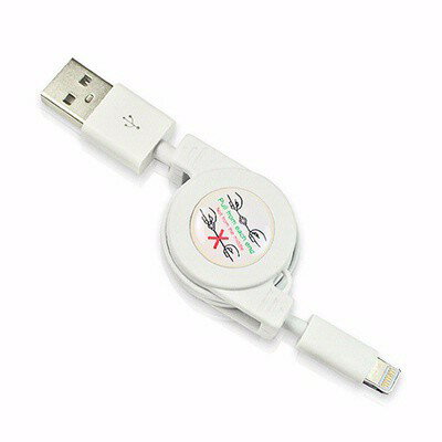 iPhone-USB2.0充電傳輸伸縮線 最長75cm i5 i6 對應 USB-131