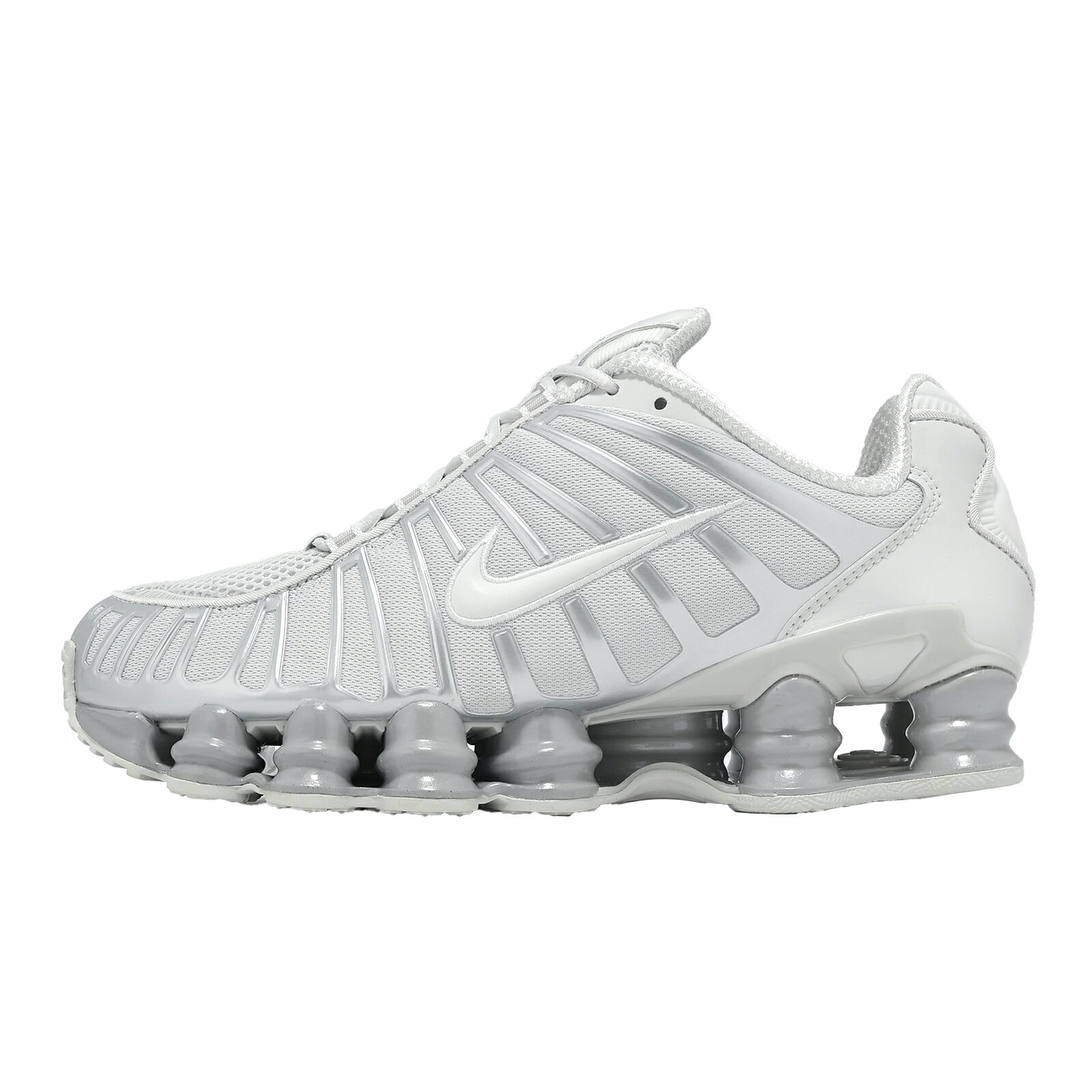 Nike 休閒鞋 Wmns Shox TL 女鞋 灰 彈簧鞋 厚底 緩震 IB1087-002
