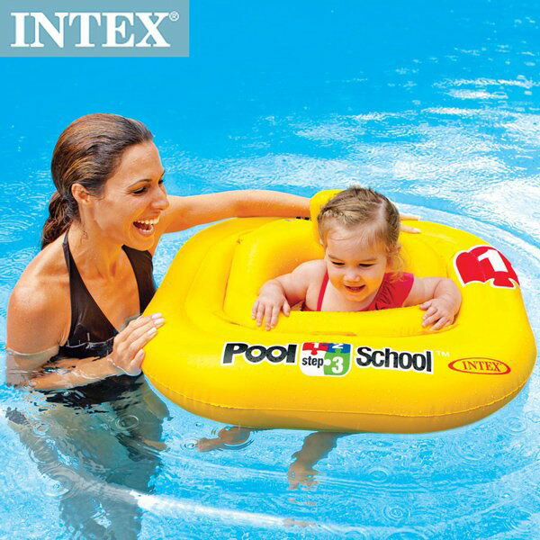 【INTEX】游泳學校POOL SCHOOL STEP 1 2 3游泳圈 泳池背心 兒童游泳 兒童浮板