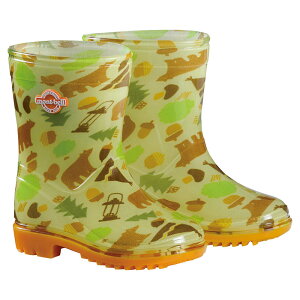 ├登山樂┤日本 mont-bell Rain Boots 兒童雨鞋-綠 # 1129377GN