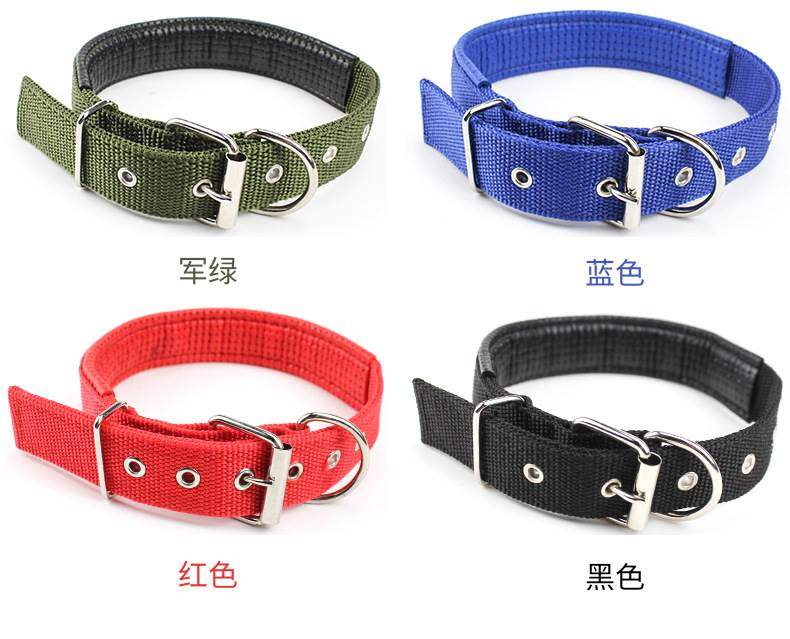狗狗項圈大狗項圈小型犬防勒頸圈大型犬中型金毛狗鏈狗繩寵物用品